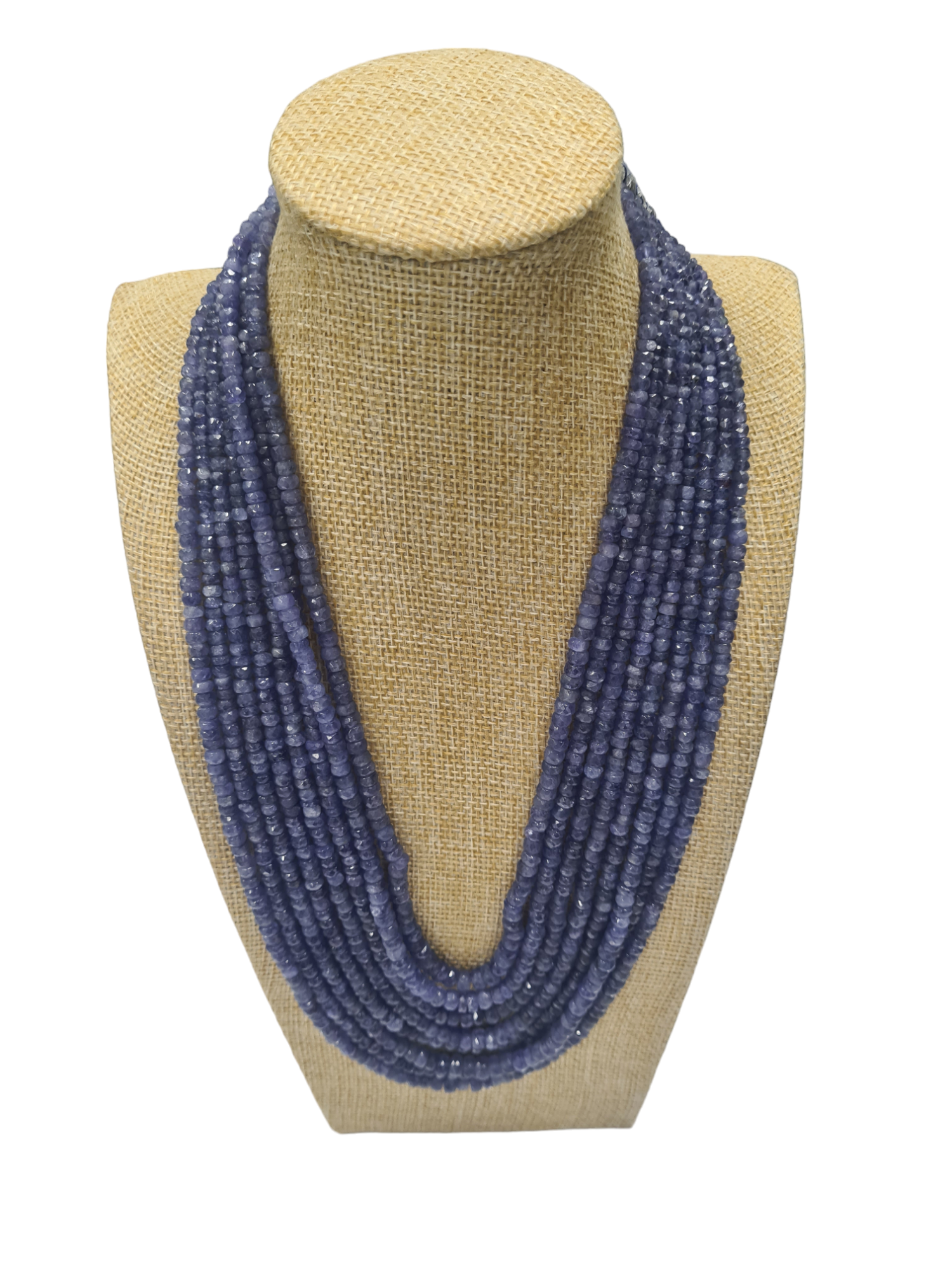 8Strand Tanzanite Gemstone Beads