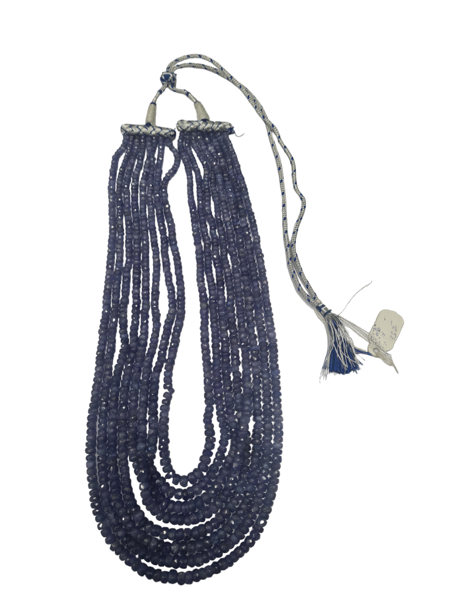 8Strand Tanzanite Gemstone Beads