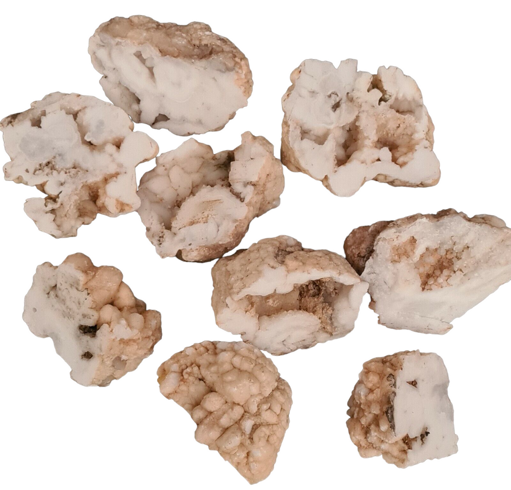 3 Kilo Lots of Whole Quartz Geodes from Morocco *Crack Your Own Geode*