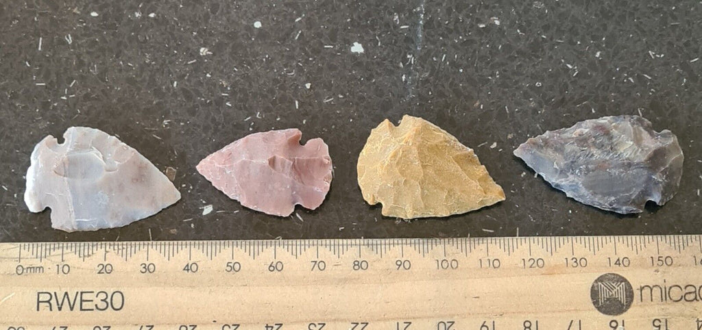 15pcs Small Flint Arrowheads