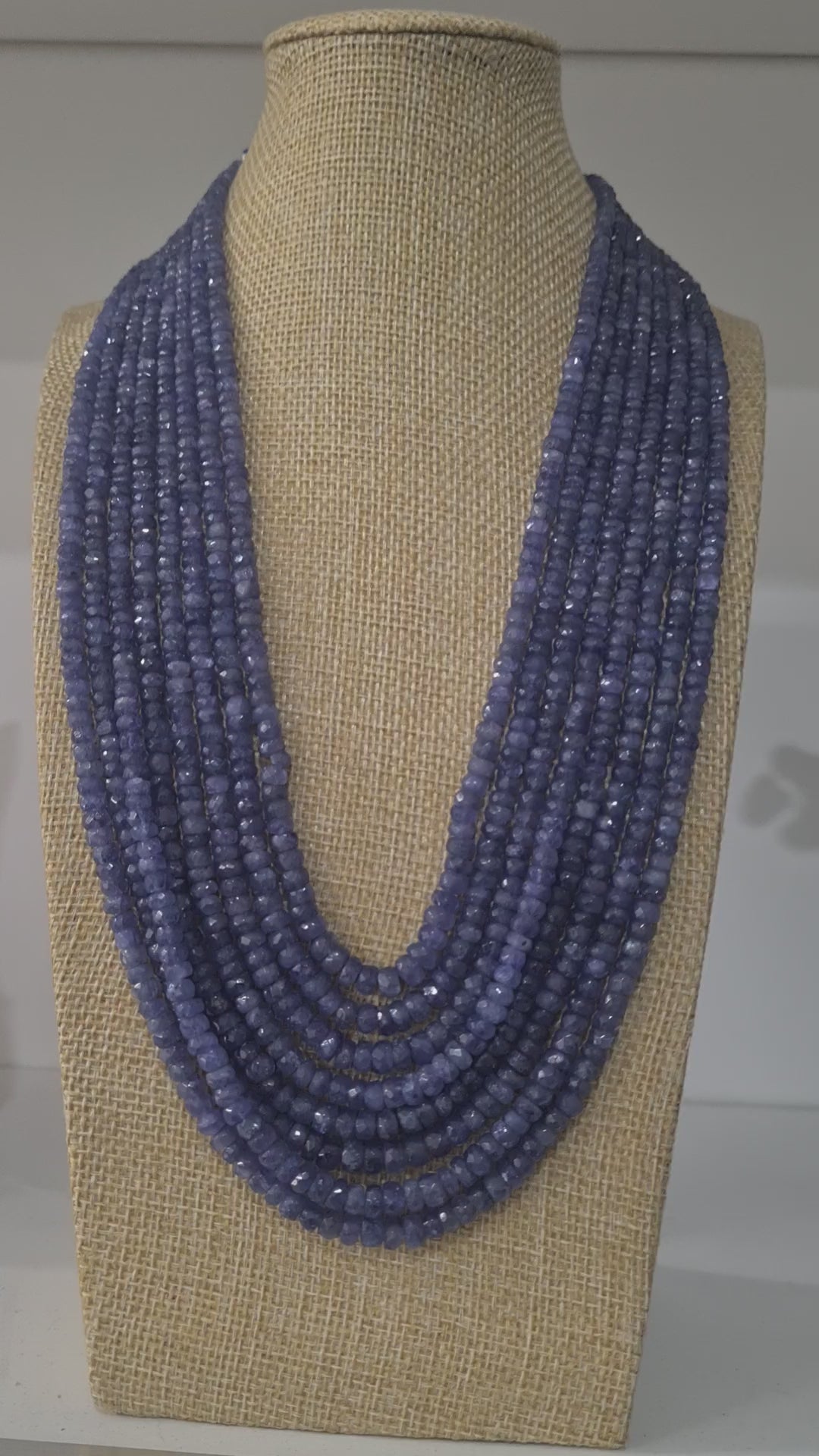 Closer view these gorgeous Tanzanite Beads