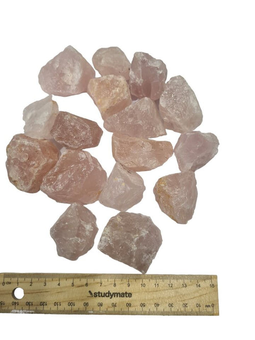 1 Kilo Rose Quartz Rough Stones from Madagascar
