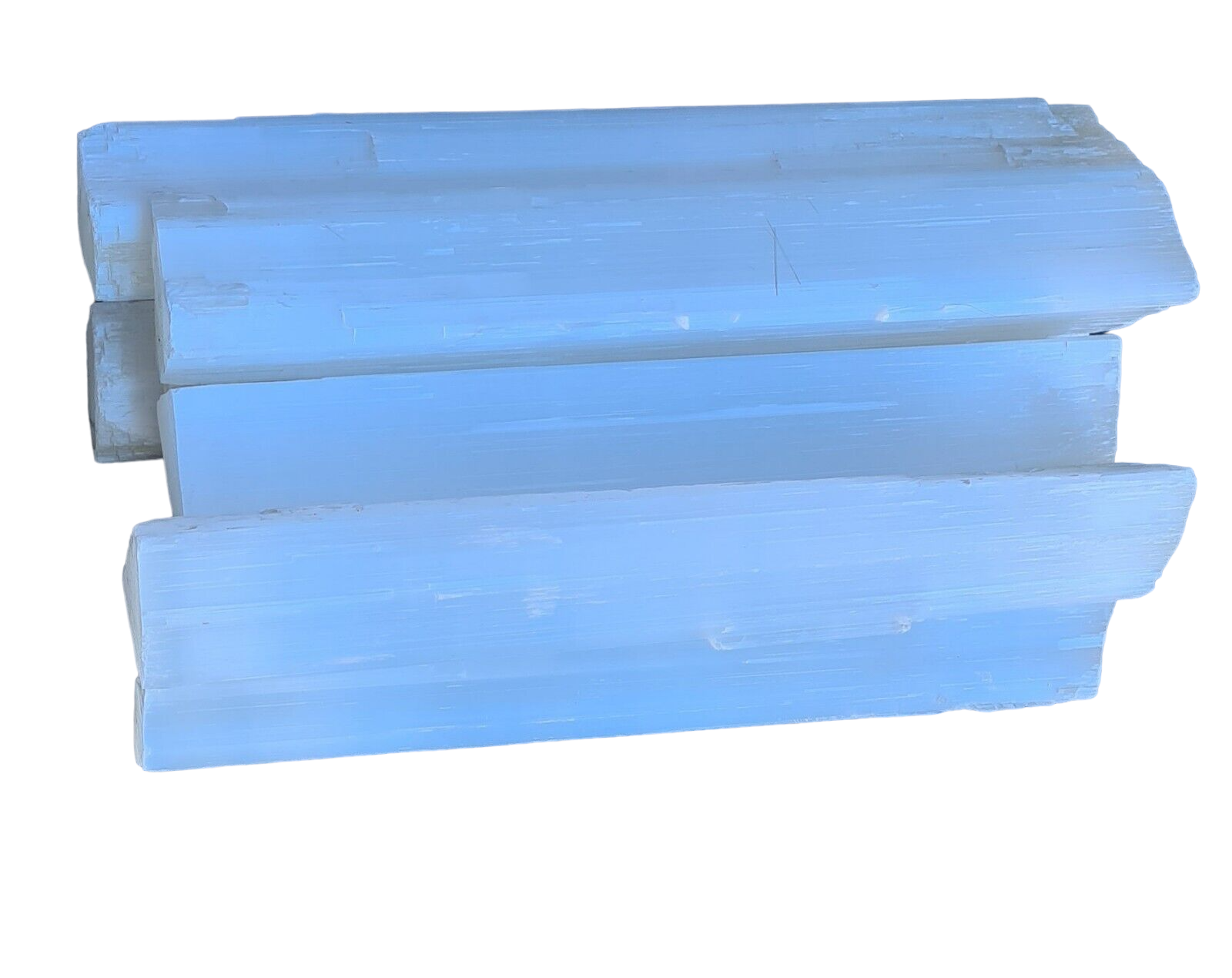 3 Kilo Lots of Selenite Crystal Rods