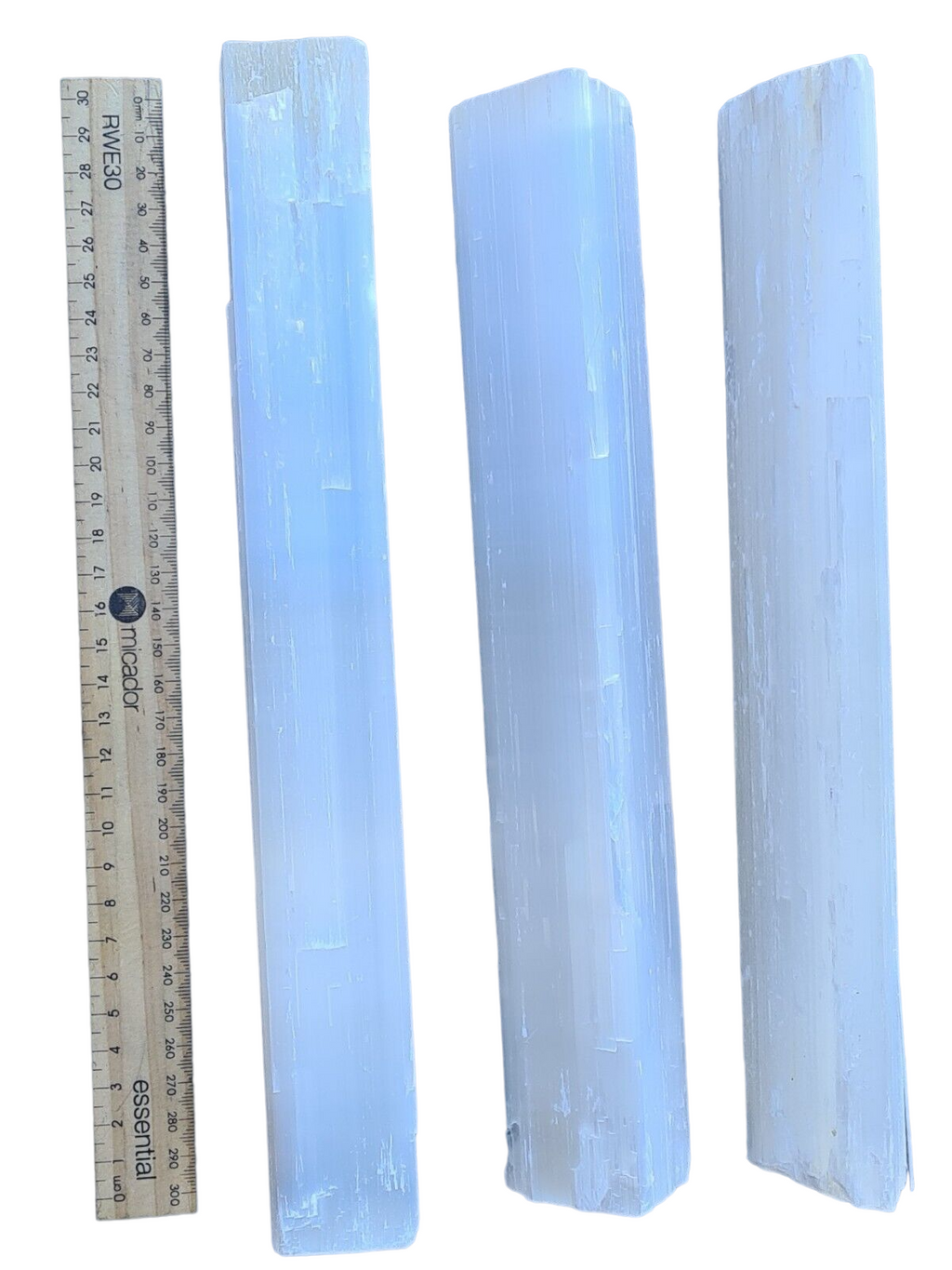 3 Kilo Lots of Selenite Crystal Rods